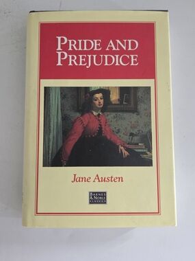 Barnes & Noble Pride and Prejudice - Red and Cream Cover